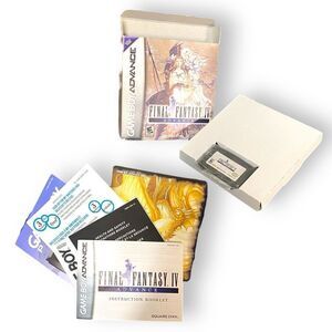 Nintendo Gameboy Advance Final Fantasy IV (4) Video Game New GBA